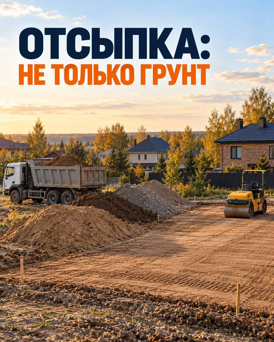 🏡 Поднять участок на 30 см — это сколько грунта?